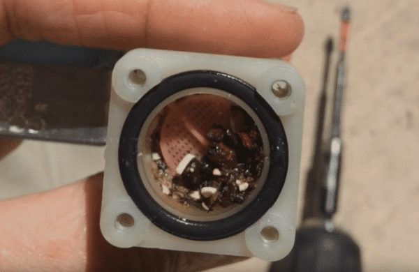 low water level in washing machine