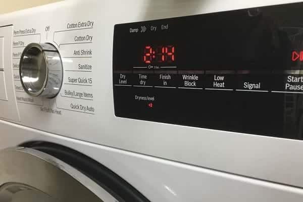 bosch dryer stopped spinning